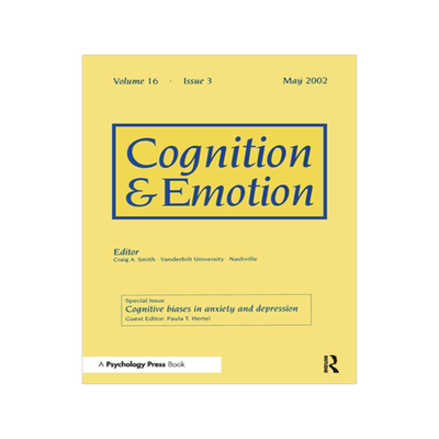 预订 Cognitive Biases in Anxiety and Depression