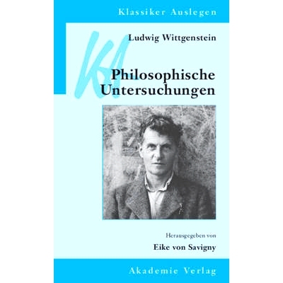 预订 Ludwig Wittgenstein: Philosophische Untersuchungen: 9783050051475