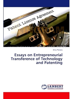 预订 Essays on Entrepreneurial Transference of Technology and Patenting: 9783659105883