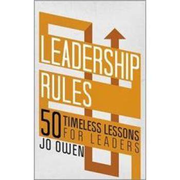 【预订】Leadership Rules - 50 Timeless Lessons For Leaders