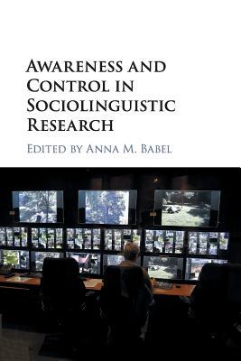 【预订】Awareness and Control in Sociolinguistic Research