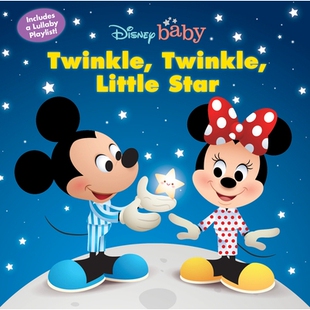 Twinkle Baby Little Star 9781368089340 预订 迪士尼宝贝一闪一闪小星星 Disney
