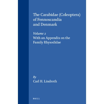 预订 The Carabidae (Coleoptera) of Fennoscandia and Denmark: Part 2 芬诺斯坎迪亚和丹麦的蝗科（鞘翅目）：*部分: 978900408