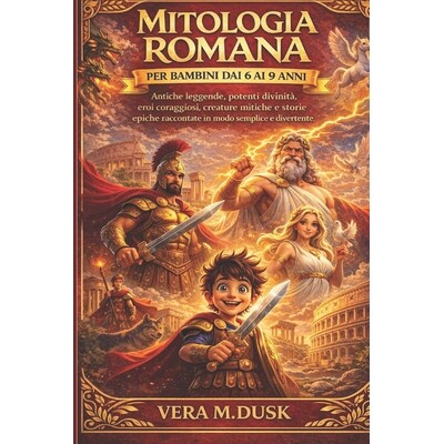 预订 Mitologia Romana Per Bambini Dai 6 AI 9 Anni: Antiche leggende, potenti divinità, eroi coraggiosi, creature mitich