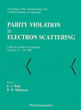 【预订】PARITY VIOLATION IN ELECTRON SCATTERING - PROCEEDINGS OF THE WORKSHOP