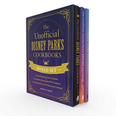 预订 The Unofficial Disney Parks Cookbooks Boxed Set: The Unofficial Disney Parks Cookbook, the Unofficial Disney Parks