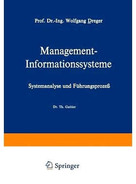预订 Management-Informationssysteme: Systemanalyse und Führungsprozeß: 9783663020936