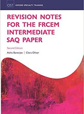 [预订]Revision Notes for the FRCEM Intermediate SAQ Paper 9780198786870