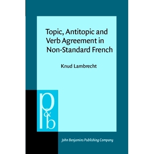 9789027225269 Antitopic French. Standard Non Agreement Verb and Topic 预订