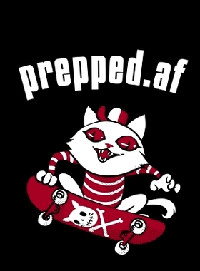 预订 prepped.af: Doomsday Prepper Gift - Survival Log Book To Write Down Conditions, Food Inventory, Journey, Rations, W