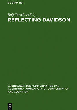 【预订】Reflecting Davidson 9783110131802