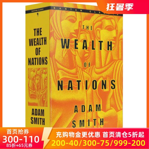 英文原版亚当·斯密：国富论