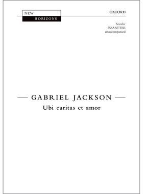 预订 Ubi caritas et amor 爱与慈爱同在: 9780193417311