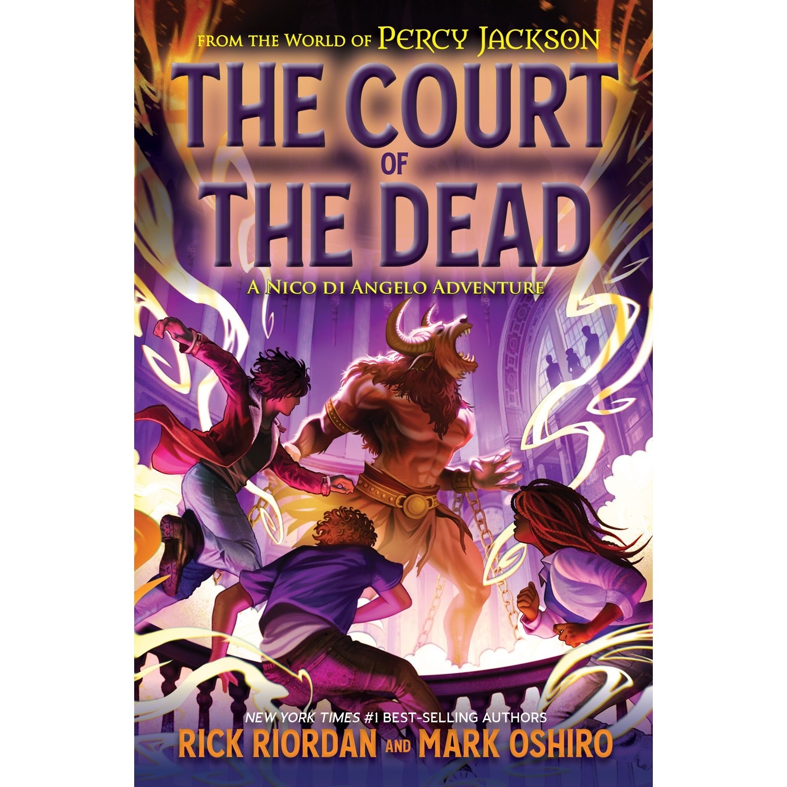 预售 波西杰克逊世界 冥界法庭 精装 英文原版 World of Percy Jackson: The Court of the Dead: A Nico di Angelo Adventure