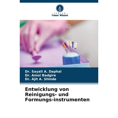 预订 Entwicklung von Reinigungs- und Formungs-instrumenten 9786205638644