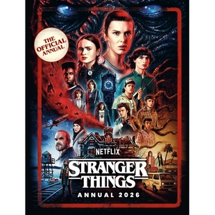 进口周边 Netflix Official 英文原版 怪奇物语 2026官方年刊 Stranger 收藏 精装 Annual 预售 网飞美剧 Things 高清全彩剧照