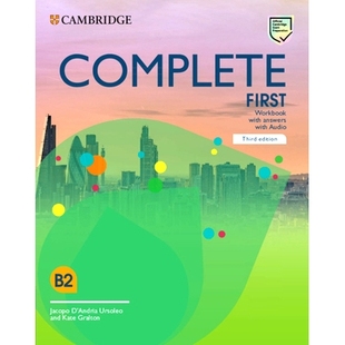 预订 Complete First Workbook with Answers with Audio: 9781108903363