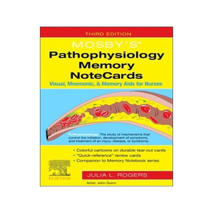 [预订]Mosby’s(r) Pathophysiology Memory Notecards 9780323832298