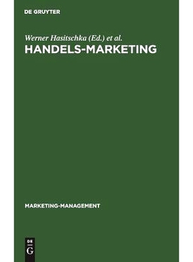 预订 Handels-Marketing: 9783110098778