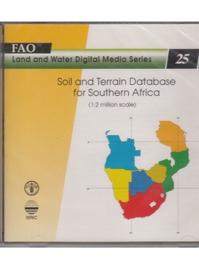 预订 Soil and Terrain Database for Southern Africa (1: 2 Million Scale) (Fao Land and Water Digital Media) 南部非洲的土