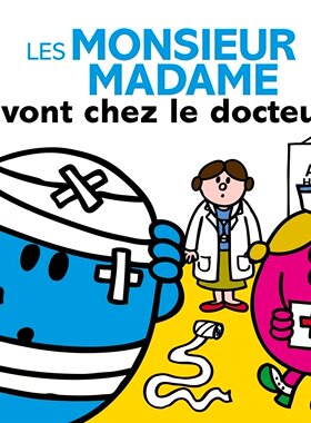 法语版 奇先生妙小姐看医生 Les Monsieur Madame vont chez le docteur 儿童启蒙 法语学习