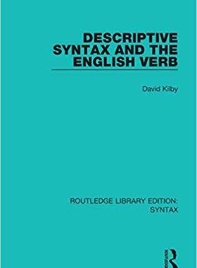 【预售】Descriptive Syntax and the English Verb