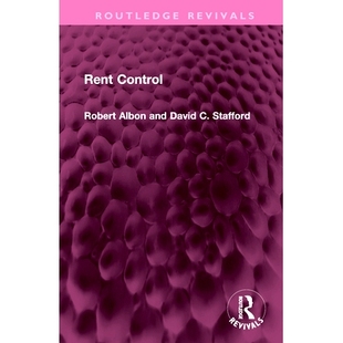 重印版 预订 租金管制 Control 9781032646107 Rent