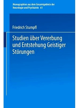预订 Studien über Vererbung und Entstehung Geistiger Störungen: V. Erbanlage und Verbrechen Charakterologische und Psy
