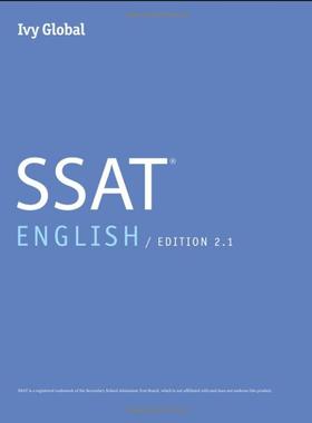 【预订】Ivy Global SSAT English (Prep Book)