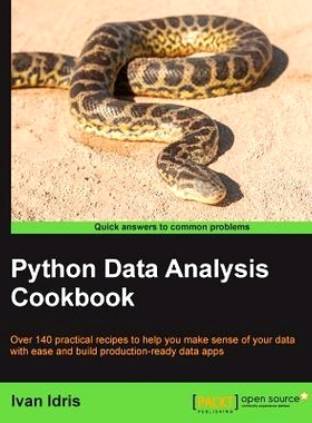预订 Python Data Analysis Cookbook Python数据分析手册: 9781785282287
