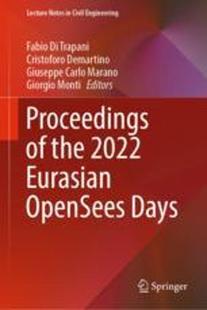 the Days 预订 9783031301247 Opensees Proceedings Eurasian 2022