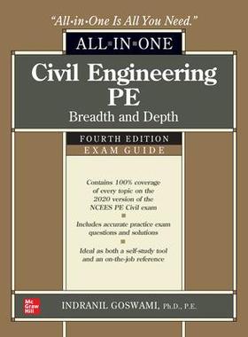 [预订]Civil Engineering Pe All-In-One Exam Guide: Breadth and Depth, Fourth Edition 9781260457223
