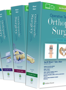 【预订】Operative Techniques in Orthopaedic Surgery (includes full video package)