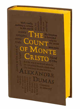 现货 基督山伯爵 皮革封面 Word Cloud Classics系列 新版带刷边 英文原版 大仲马 The Count of Monte Cristo