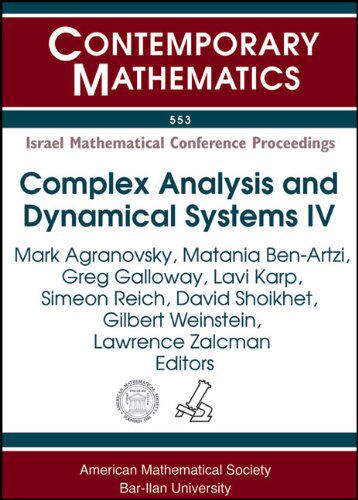 【预售】Complex Analysis and Dynamical Systems IV