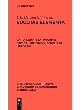 预订 Prolegomena Critica, libri XIV–XV, scholia in libros I–V: 9783112423196