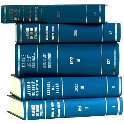 预订 Recueil des cours, Collected Courses, Tome/Volume 377 海牙国际法学院演讲集，第377卷: 9789004297708