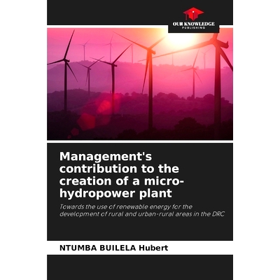 预订 Management’s contribution to the creation of a micro-hydropower plant: Towards the use of renewable energy for the