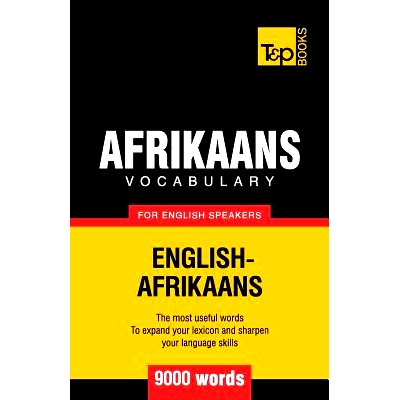 预订 Afrikaans vocabulary for English speakers - 9000 words: 9781787164833