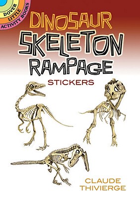 【预订】Dinosaur Skeleton Rampage Stickers