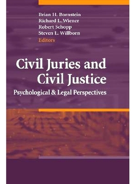 预订 Civil Juries and Civil Justice: Psychological and Legal Perspectives: 9780387744889