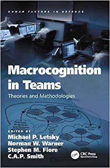 【预售】Macrocognition in Teams