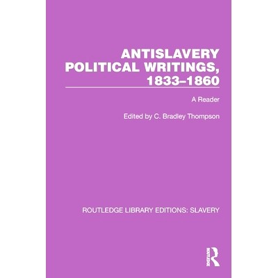 预订 Antislavery Political Writings, 1833–1860: A Reader 反奴隶制政治著作 1833-1860：读物（重印版）: 9781032328102