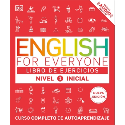 预订 适合所有人的英语 Nivel 1 开头：Libro de ejercicios：Edicion en espanol DK English for Everyone DK Everyone系列 外语