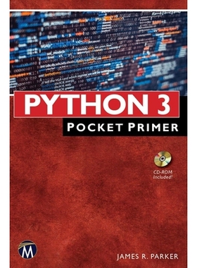 预订 Python 3: Pocket Primer Python 3：袖珍入门书: 9781683920861