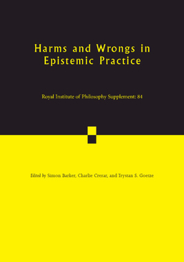 预订 Harms and Wrongs in Epistemic Practice