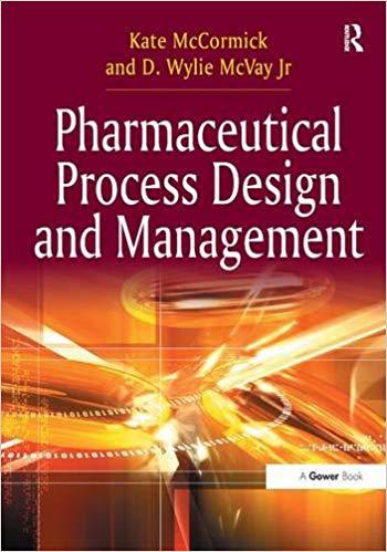 【预售】Pharmaceutical Process Design and Management