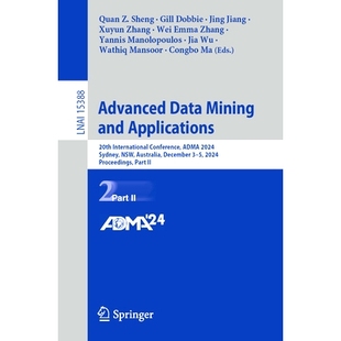 NSW Data Applications and 预订 International Sydney Australia 2024 Mining ADMA Conference December 20th Advanced