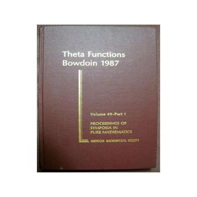 [预订]Theta Functions-Bowdoin 1987 9780821814857