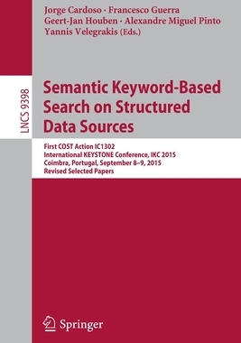 预订 Semantic Keyword-based Search on Structured Data Sources